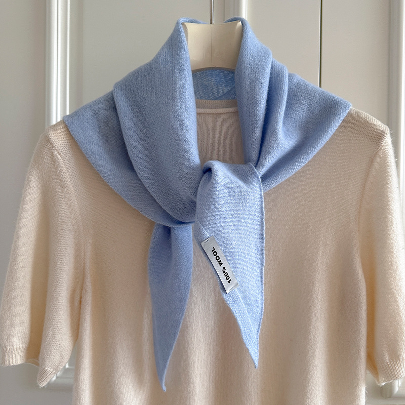 Knitted Scarf Women 100% Wool  - Cashmere Scarf review and price