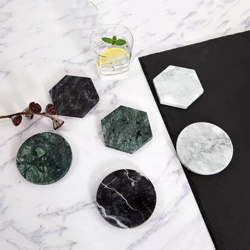1PCS Marble Coasters Round Ant - Marble Coaster Set review and price