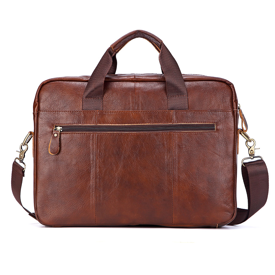 Men Genuine Leather Handbag Fa - Leather Briefcase review and price
