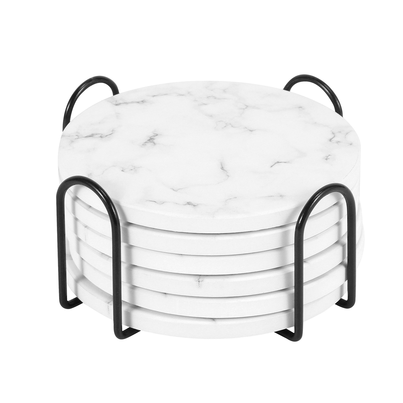 ABAH-Absorbent Coasters For Dr - Marble Coaster Set review and price