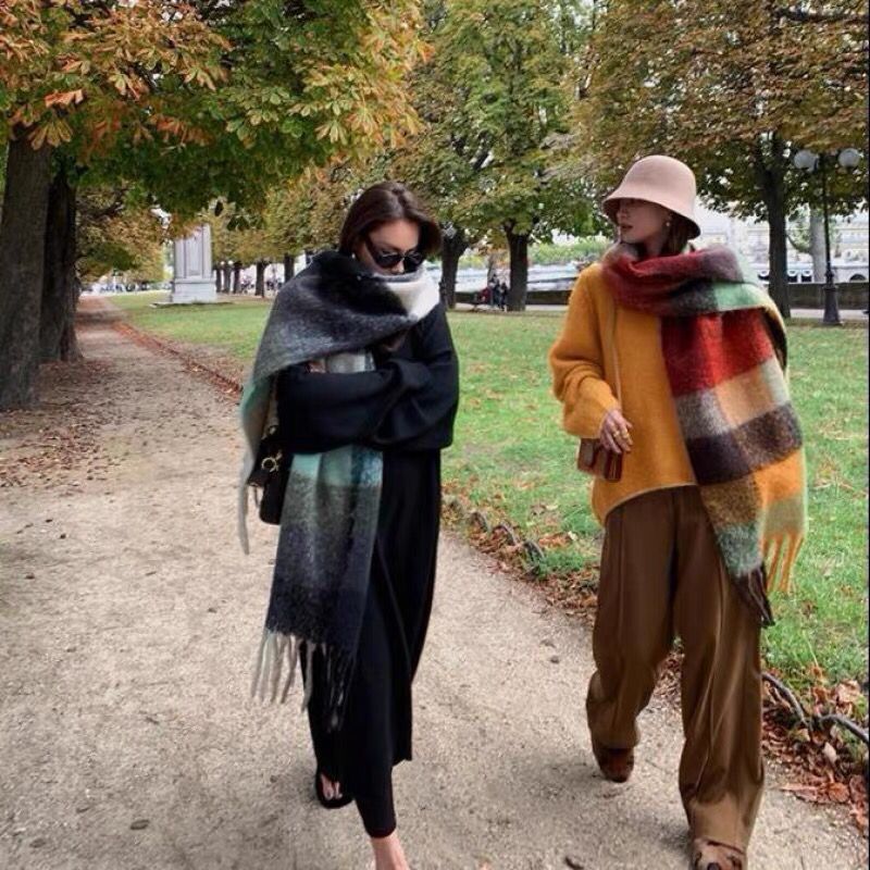 NEW Luxury Winter Thick Warm S - Cashmere Scarf review and price