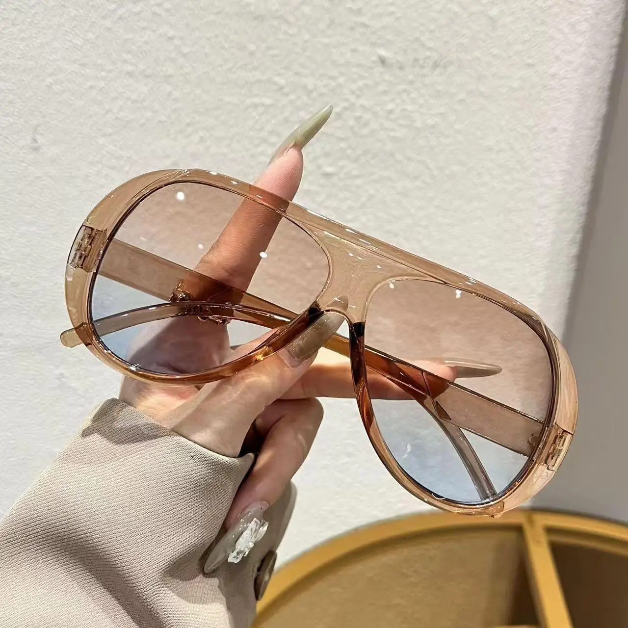 Oversized Sunglasses Women Fas - Sunglasses Uv400 review and price
