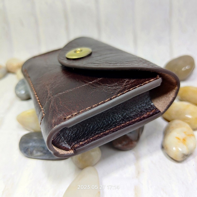 Blongk Mini Waist Bag Thin Bel - Leather Wallet Men review and price