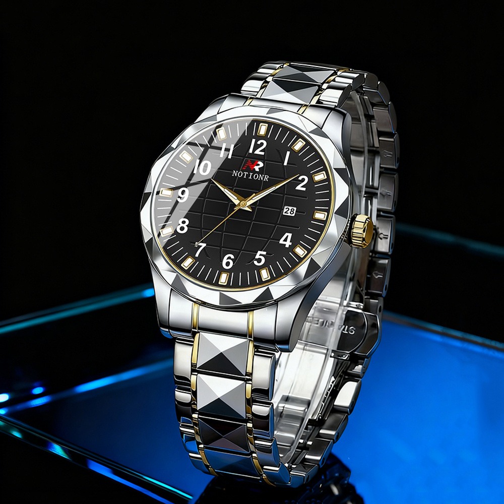 Men Stainless Steel Quartz Wat - Luxury Watch Men review and price