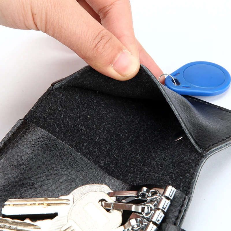 Genuine Leather Keychain Men K - Leather Wallet Men review and price
