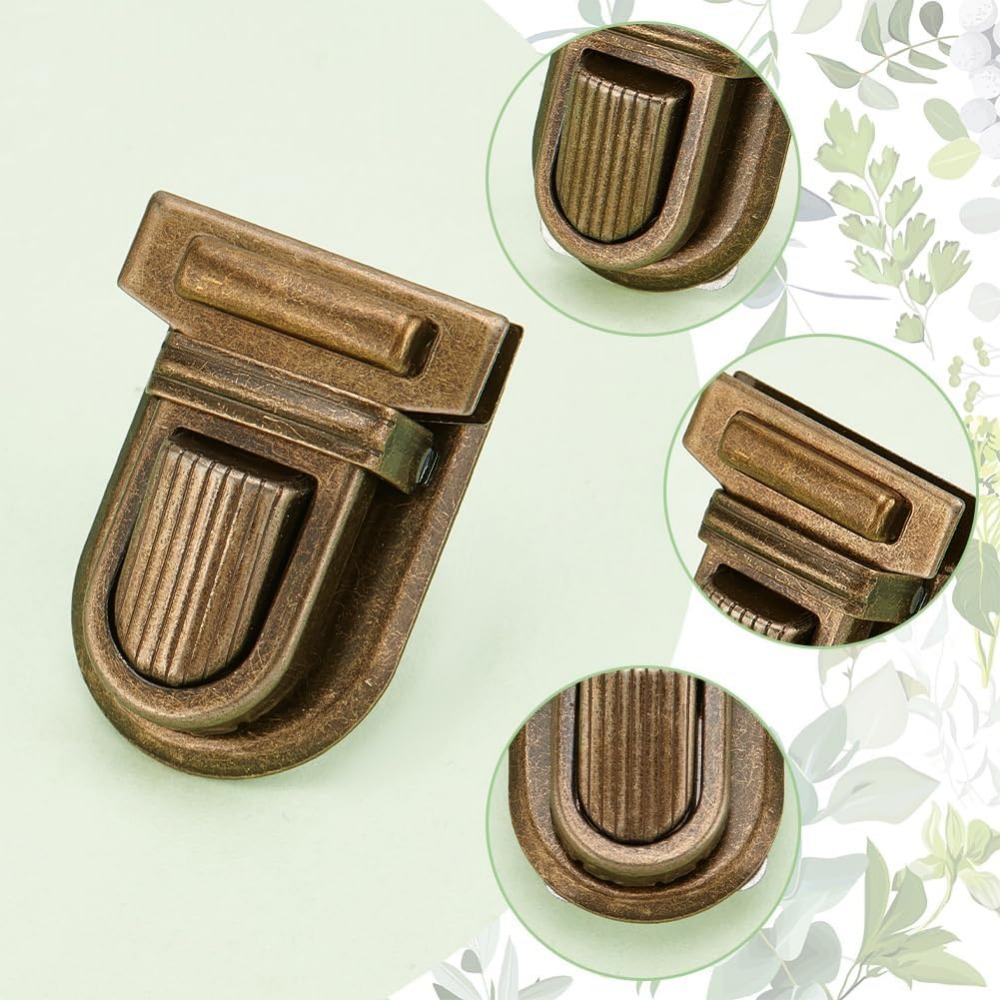 10 Sets Iron Purse Push Locks  - Leather Briefcase review and price
