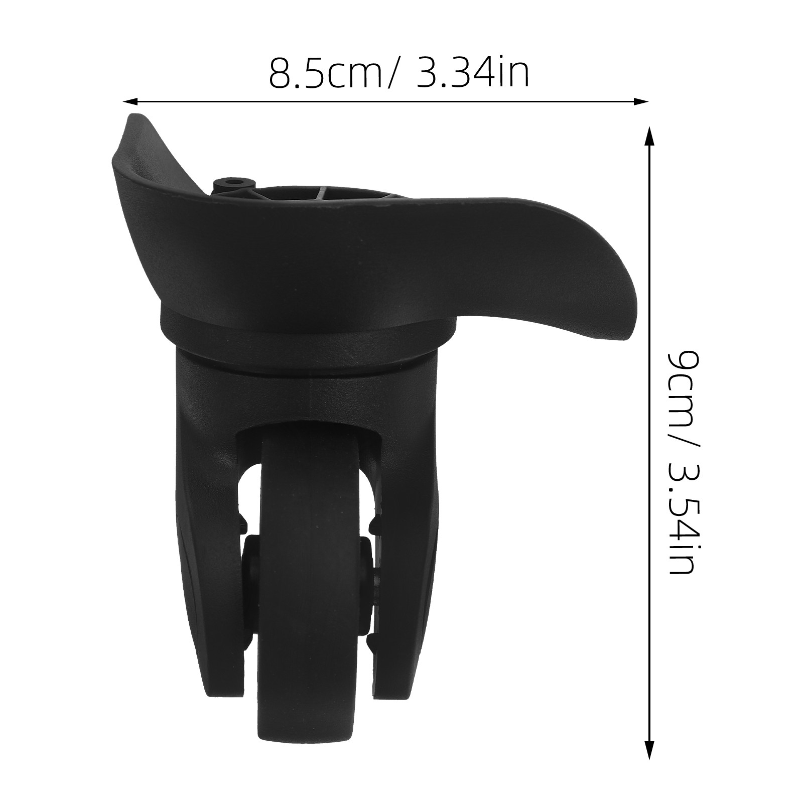 2pcs Universal Suitcase Wheels - Travel Luggage Set review and price
